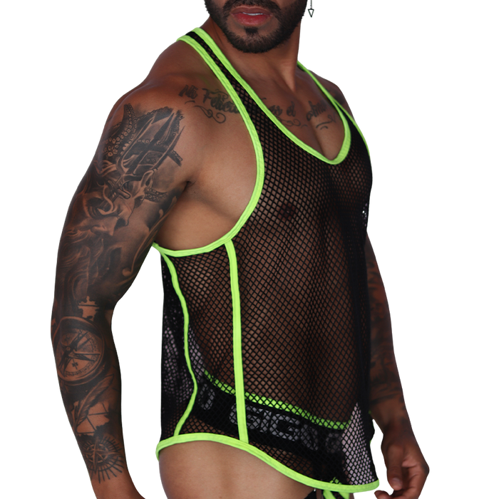 Boox Yellow Tank vista frontal de Gigo Underwear