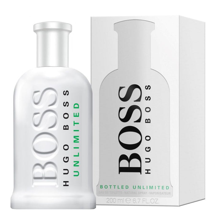 Boss Bottled Unlimited by Hugo Boss for Men 6.7 oz EDT Spray