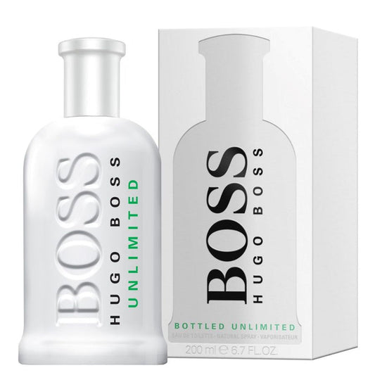 Boss Bottled Unlimited by Hugo Boss for Men 6.7 oz EDT Spray