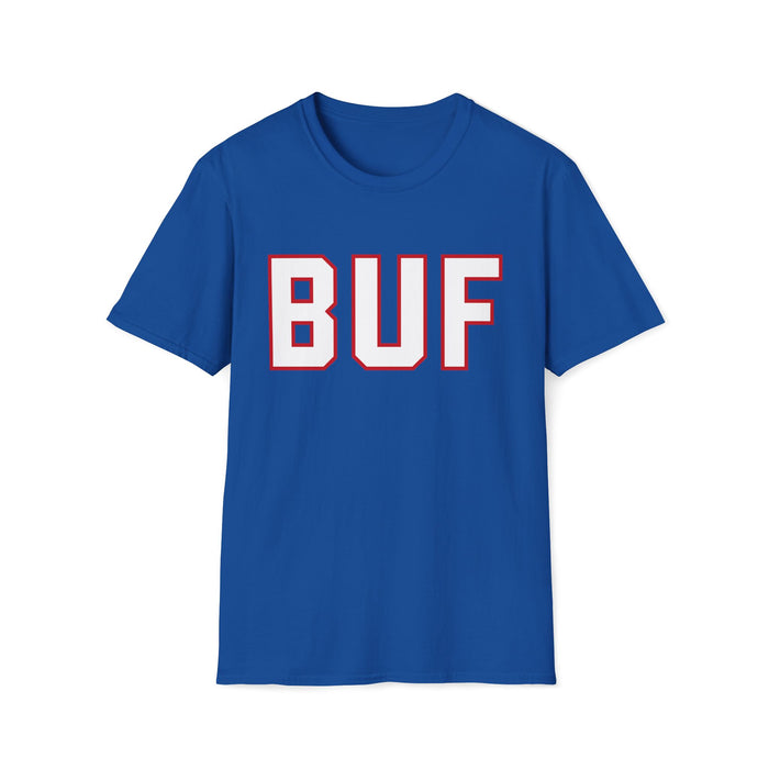 BUF Buffalo Graphic T-Shirt – Retro Collegiate Sports Tee | TeesRus716