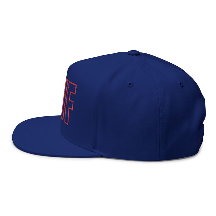 BUF Buffalo Hockey Flat Bill Hat – Retro 716 Embroidered Snapback Cap | Teesrus716