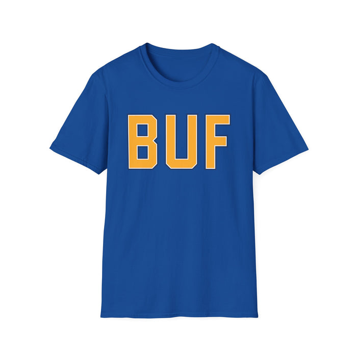 BUF Buffalo Hockey T-Shirt – Retro 716 Collegiate Graphic Tee | Teesrus716