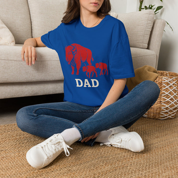 Buffalo Dad T-Shirt – Buffalo Family Graphic Father’s Day Shirt | Teesrus716