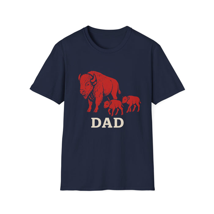 Buffalo Dad T-Shirt – Buffalo Family Graphic Father’s Day Shirt | Teesrus716