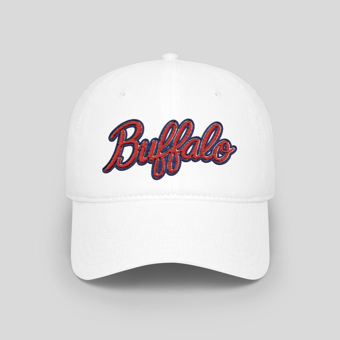 Buffalo Football Cap – Script 716 Adjustable Hat | Teesrus716