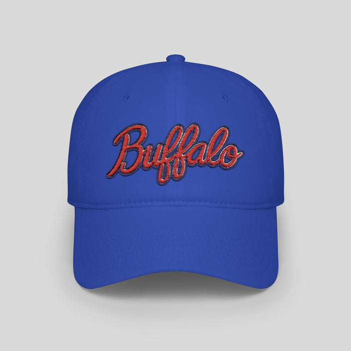 Buffalo Football Cap – Script 716 Adjustable Hat | Teesrus716
