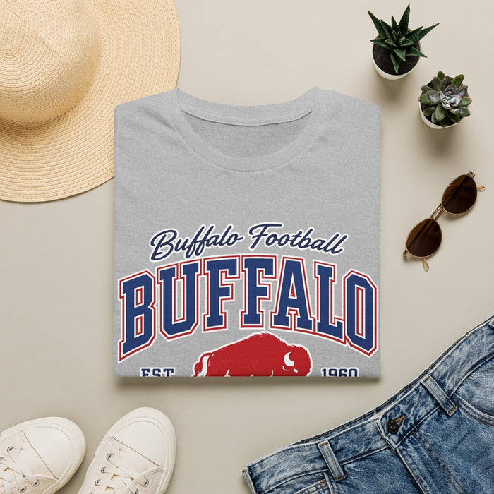 Buffalo Football Shirt | Vintage Buffalo Football T-Shirt | Buffalo Bison Fan Apparel