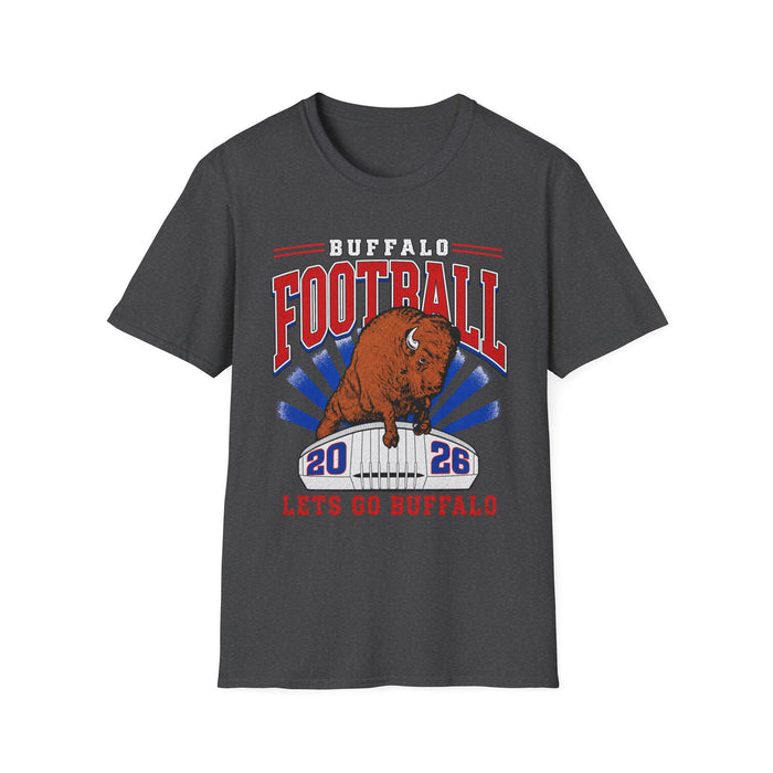 Buffalo Football Shirt | Vintage Buffalo Football T-Shirt | Buffalo Football Apparel