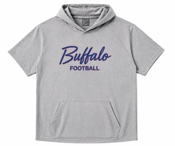 Buffalo Football Short Sleeve Hoodie – Buffalo NY Football Gear