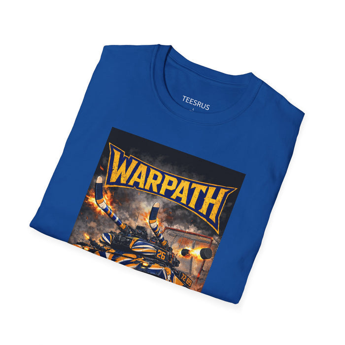 Buffalo Hockey Blue & Gold Warpath T-Shirt
