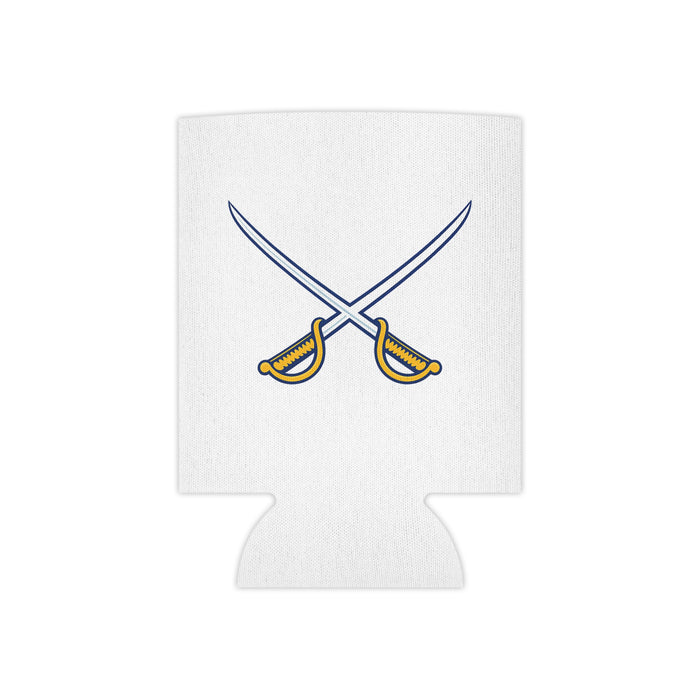 Buffalo Hockey Can Cooler – Crossed Sabers Drink Sleeve | 716 Tailgate Gear | Teesrus716