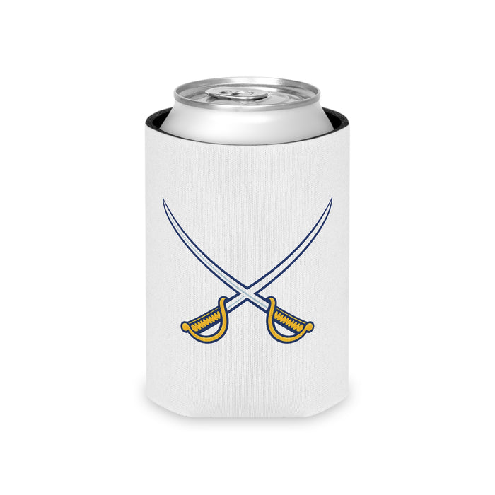 Buffalo Hockey Can Cooler – Crossed Sabers Drink Sleeve | 716 Tailgate Gear | Teesrus716