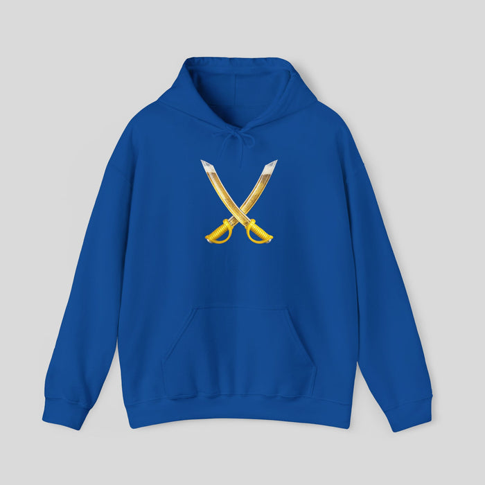 Buffalo Hockey Hoodie – Crossed Sabers 716 Sweatshirt | Teesrus716