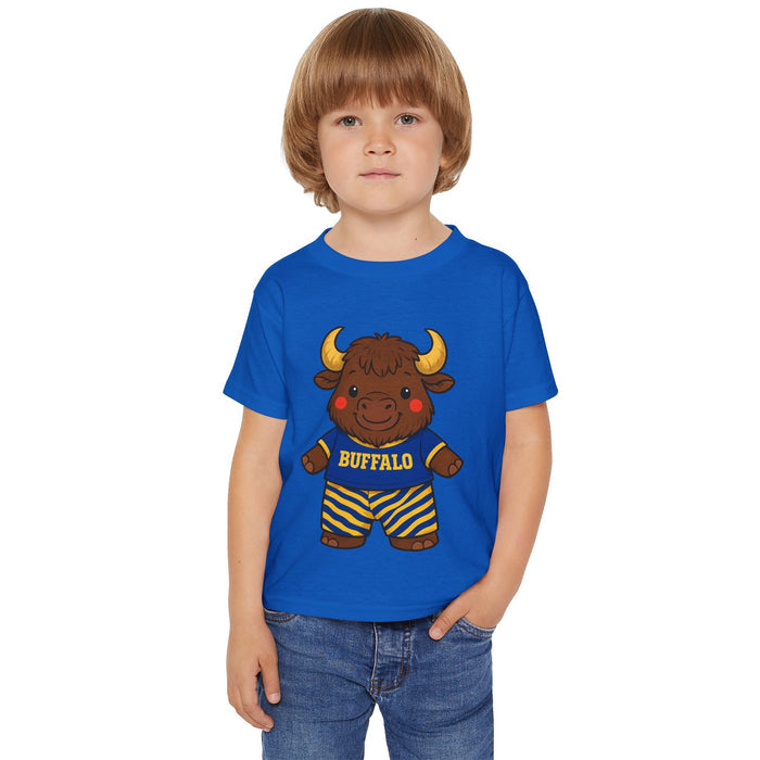 Buffalo Hockey Toddler T-Shirt – Baby Buffalo Graphic Tee | 716 Kids Apparel | Teesrus716
