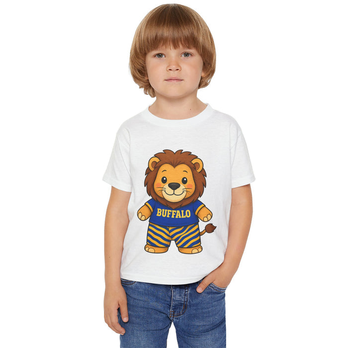 Buffalo Hockey Toddler T-Shirt – Baby Lion Graphic Tee | 716 Kids Apparel | Teesrus716