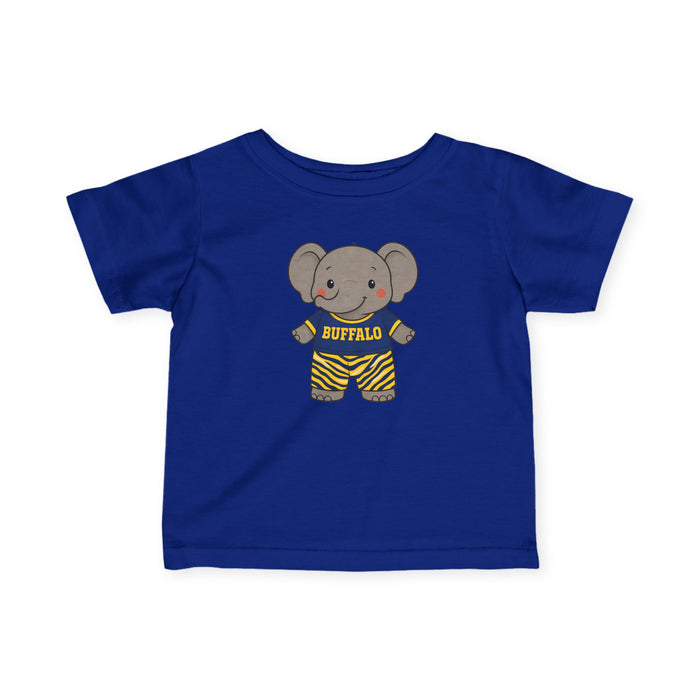 Buffalo Hockey Toddler T-Shirt – Mini Elephant Graphic Tee | 716 Kids Apparel | Teesrus716