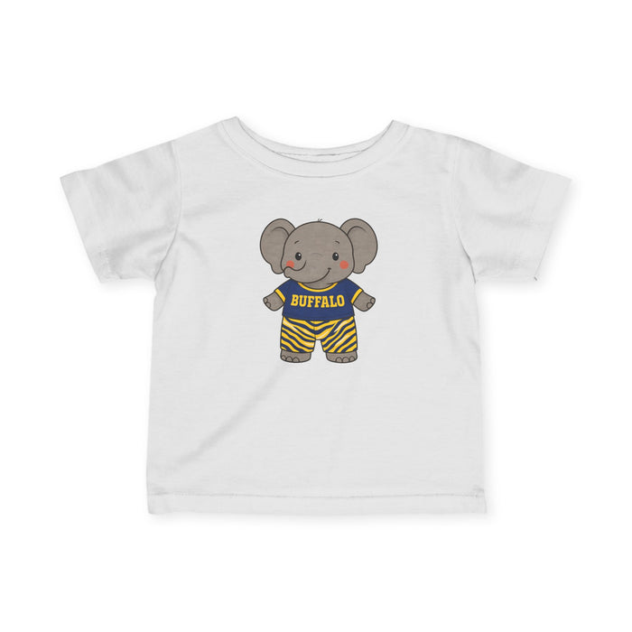 Buffalo Hockey Toddler T-Shirt – Mini Elephant Graphic Tee | 716 Kids Apparel | Teesrus716