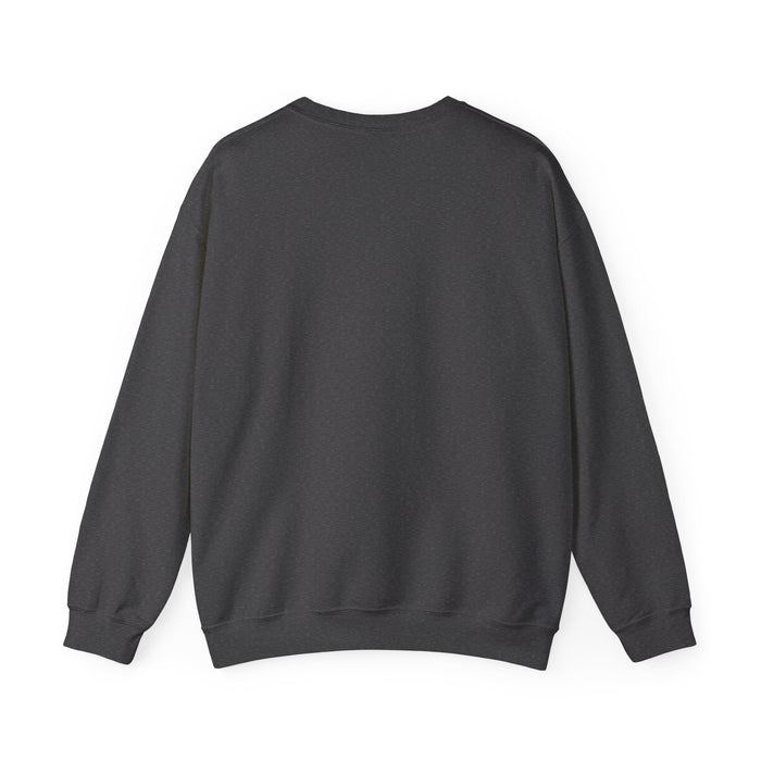 Buffalo Hockey Warpath Crewneck Sweatshirt — Black & Red Team Design