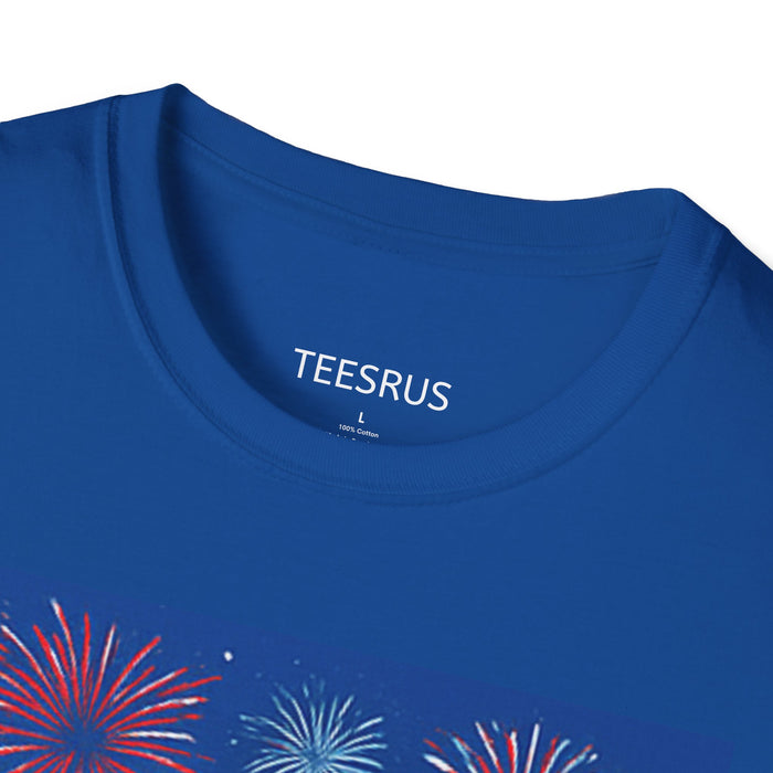 Buffalo Skyline T-Shirt – Patriotic Buffalo 4th of July Graphic Tee | TeesRus716