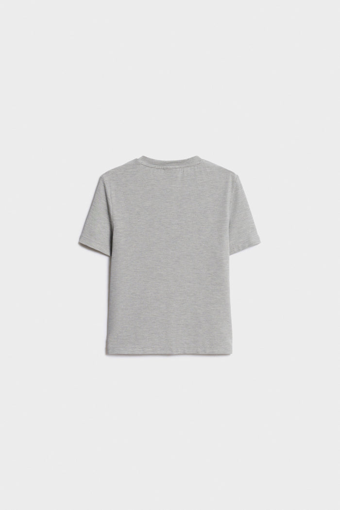 LIGHT GREY MELANGE