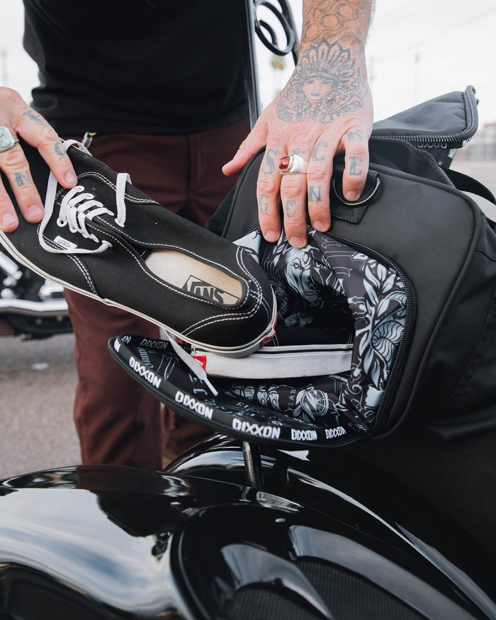 Canvas Overload Duffle Bag - Black - Dixxon Flannel Co.