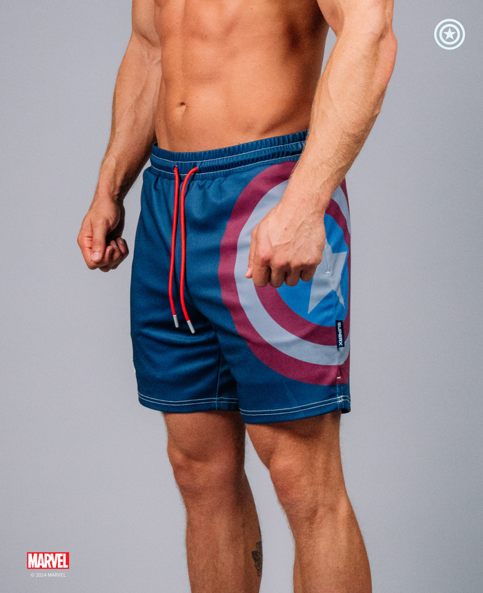 CAPTAIN AMERICA Shield Performance Shorts