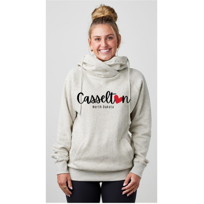 Casselton - Ladies Hooded Sweatshirt~