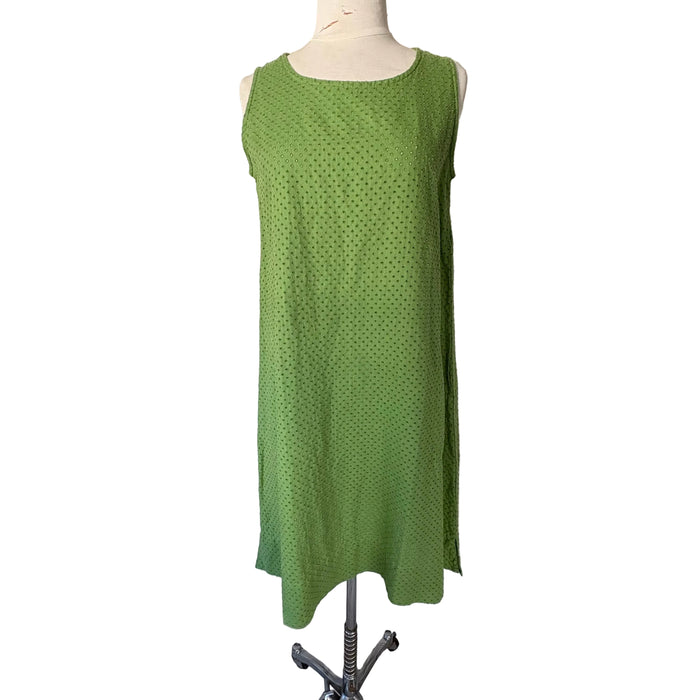 CC- Cut Loose Green Summer Dress