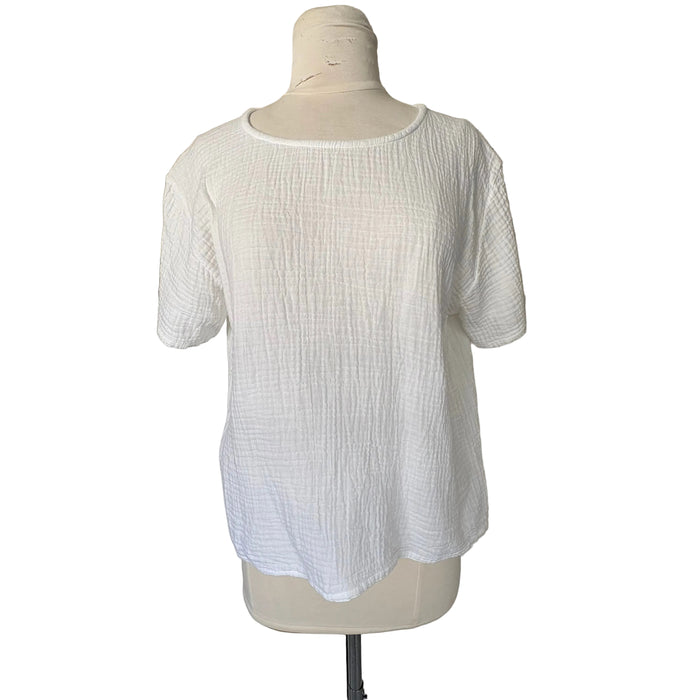 CC- Honest Cotton Gauze Tee Shirt