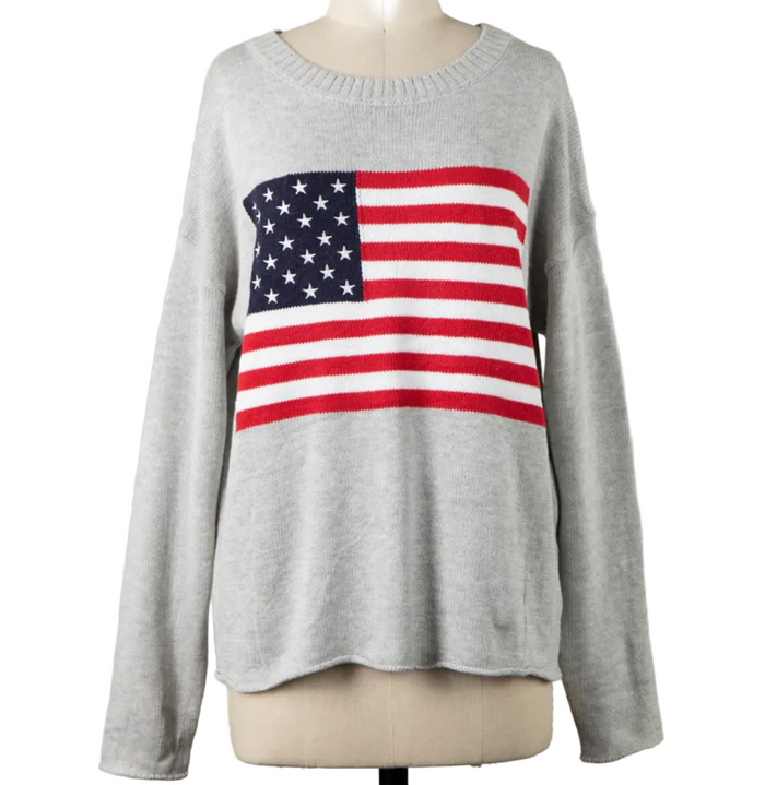 CC Flag Sweater Gray