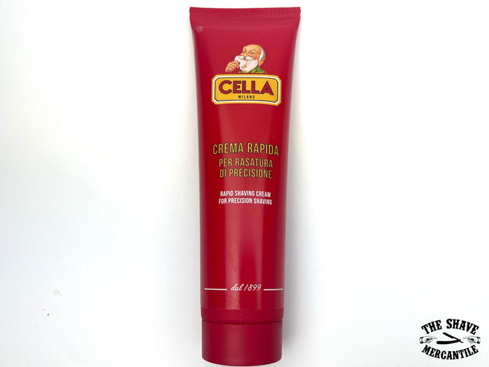 Cella (Red) Rapid Shaving Cream - 150ml/5.1OZ.