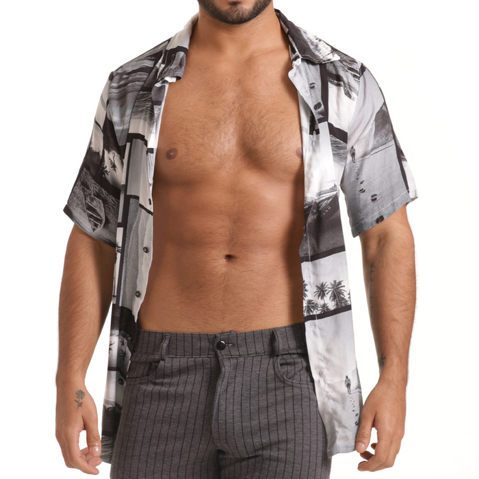 Charles Shirt vista posterior de Gigo Underwear