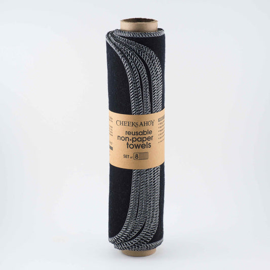 Cheeks Ahoy: Pre-Rolled Reusable Non-Paper Towels
