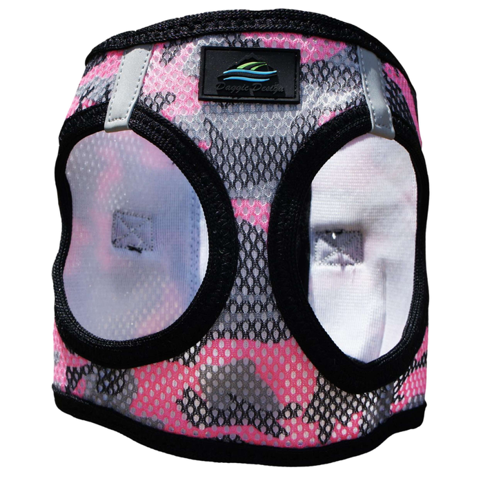 CHOKE-FREE-MESH-DOG-HARNESS-PINK-CAMO