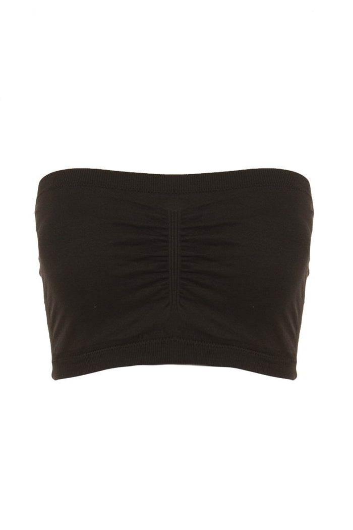 Cinched Front Double Wear Bandeau