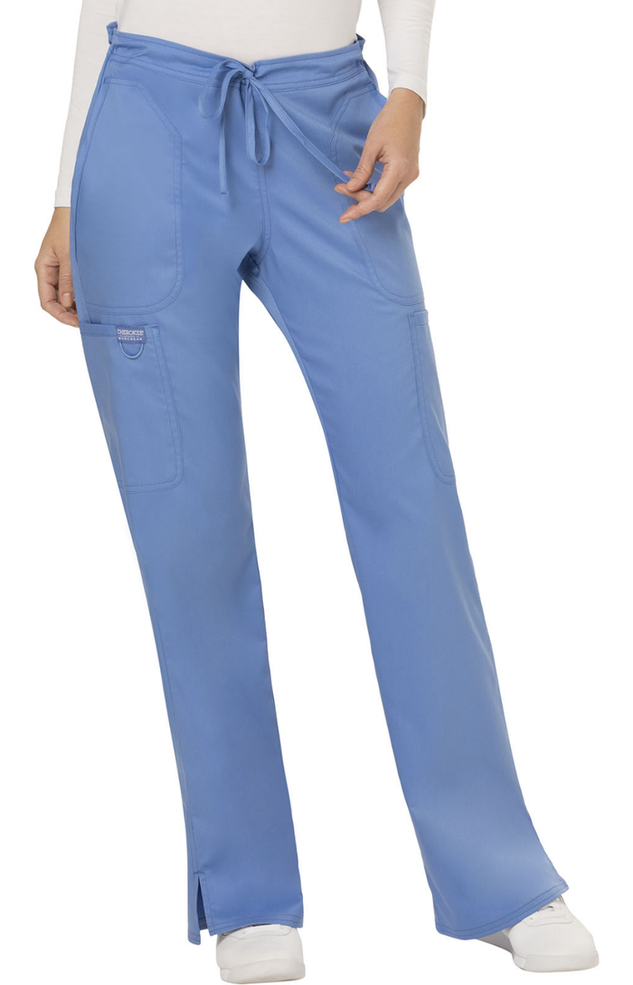 Conj. Cherokee Revolution Mujer WW610/WW120 Ciel Filipina XXS / Pantalón XS