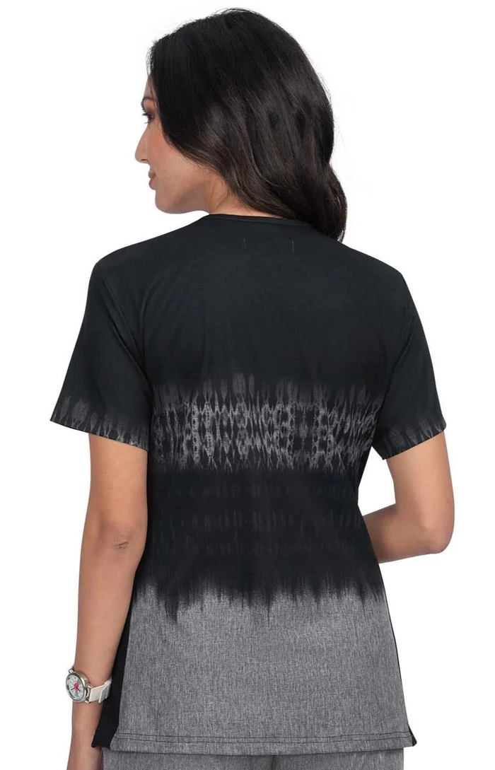 Conj. Mujer Koi Basics Mujer Cali / Holly Tie Dye Black Heather Grey