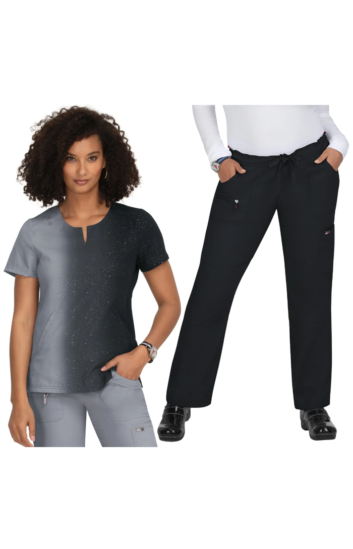 Vertical Sparkle Platinum / Black / XXS