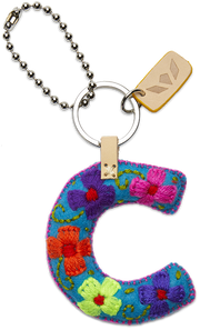 Consuela CHARM FELT ALPHABET TURQUOISE