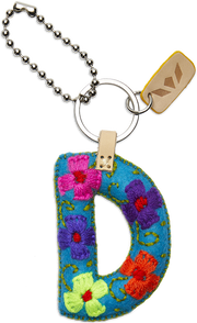 Consuela CHARM FELT ALPHABET TURQUOISE