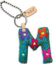 Consuela CHARM FELT ALPHABET TURQUOISE