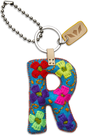 Consuela CHARM FELT ALPHABET TURQUOISE