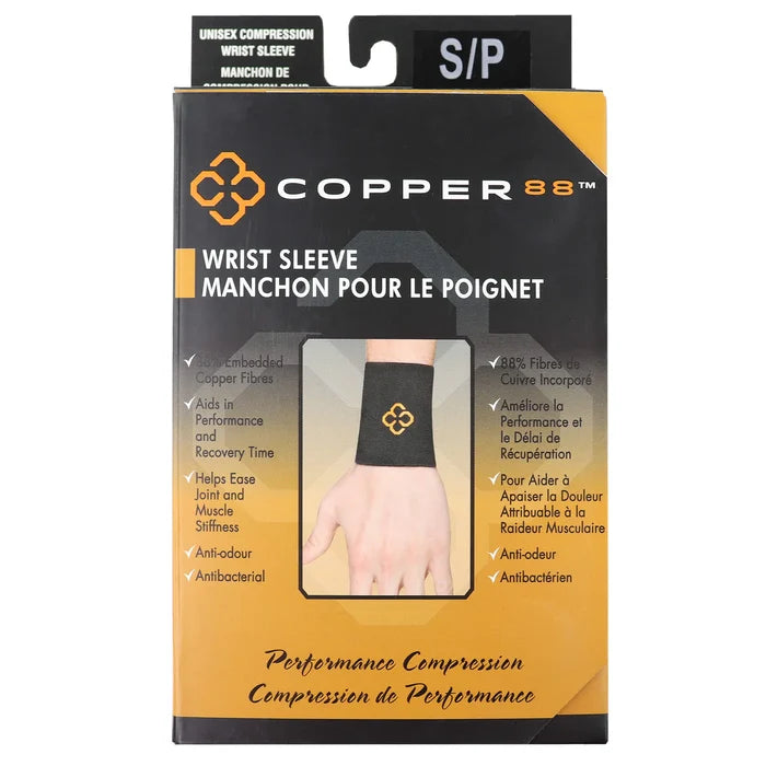 Copper88: Wrist Compression Sleeve