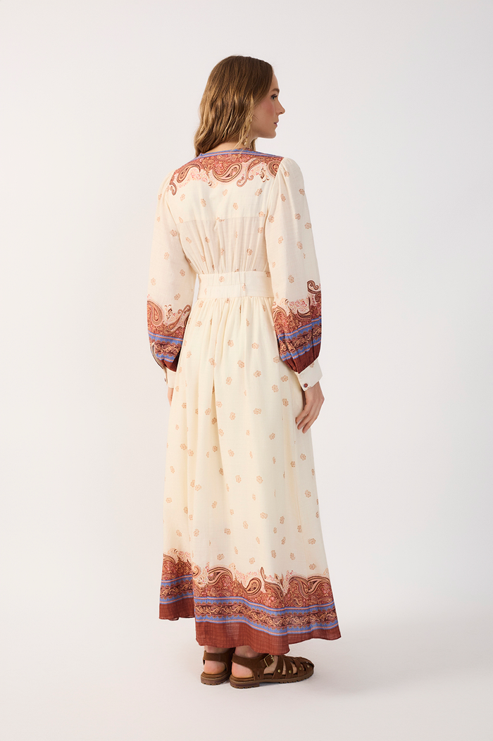 Cropped Poema Print Dress_5