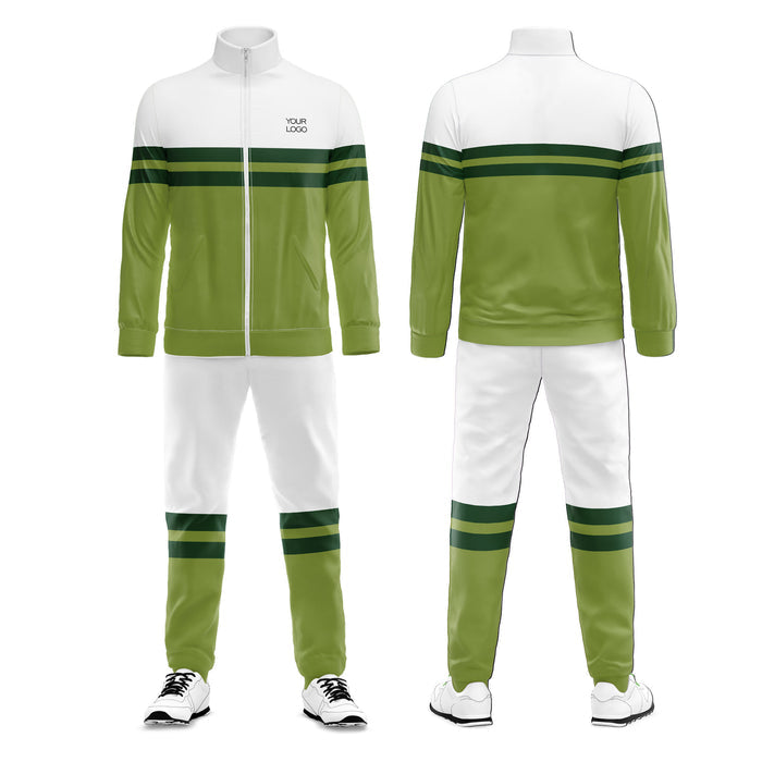 Custom Tracksuit - Two Panel Stripe Design - Personalized Wear
