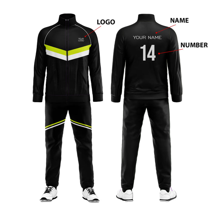 Custom Tracksuit - Two Panel Stripe Design - Personalized Wear