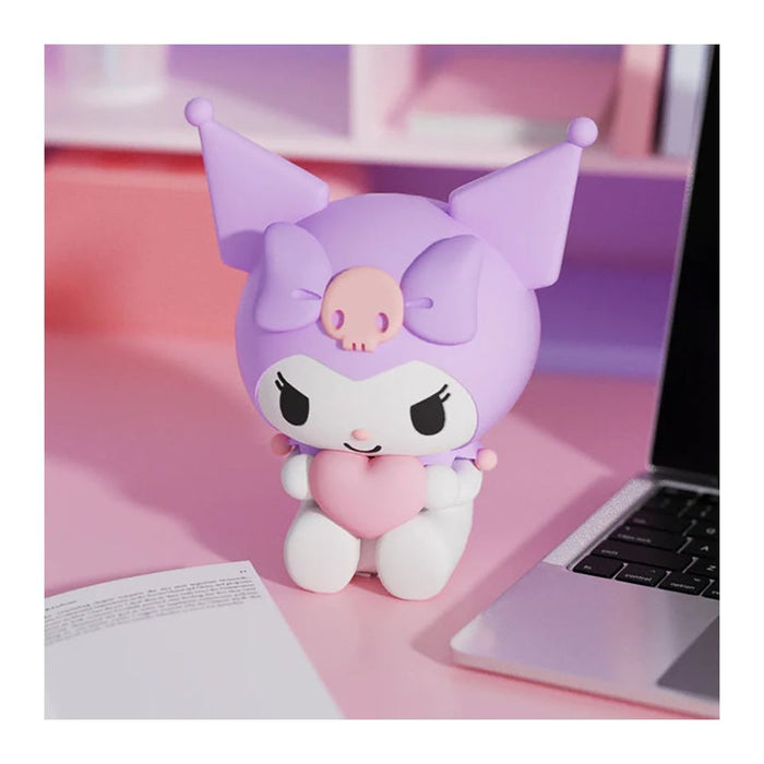 cute Kuromi squishy silicone LED night light USB rechargeable touch control lamp – Pakistan