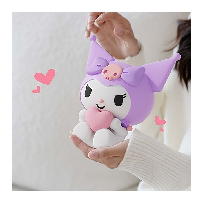 cute Kuromi squishy silicone LED night light USB rechargeable touch control lamp – Pakistan