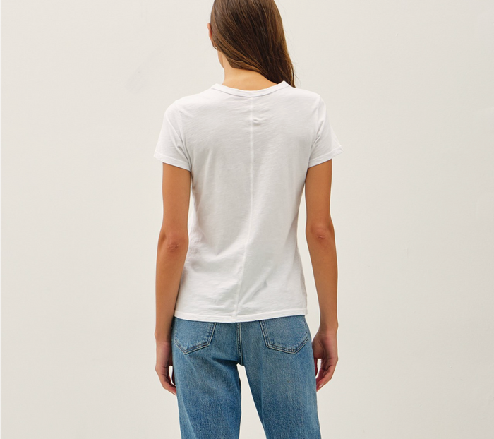 D Cotton Slub t-shirt