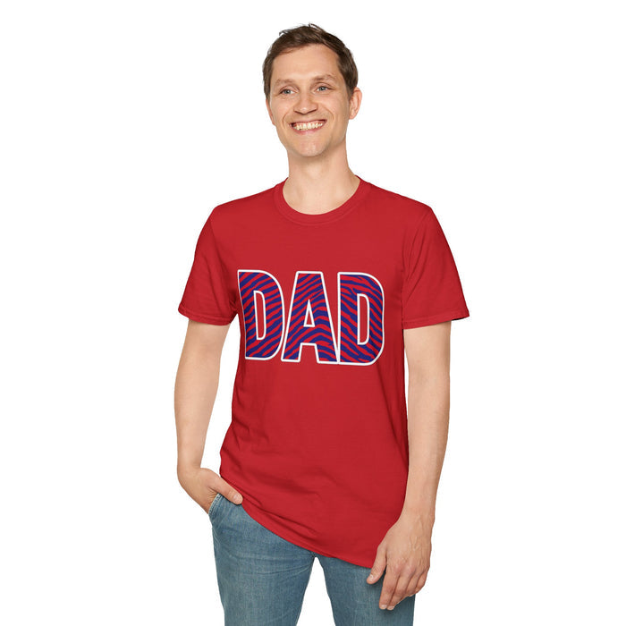 Dad T-Shirt – Patriotic Red, White & Blue Father’s Day Graphic Tee | Teesrus716